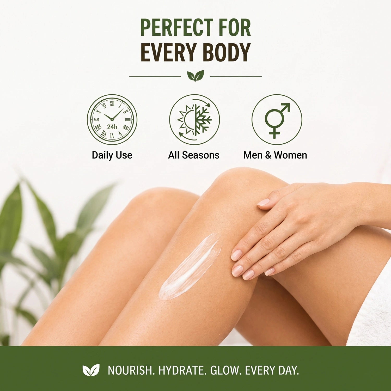 Body Lotion for Men & Women | Deep Hydration Body Lotion with Natural Aloe Vera & Chia Seed Extract | Skin Soothing Moisturizer for Soft, Smooth & Healthy Skin | Suitable for All Skin Types | 200ml