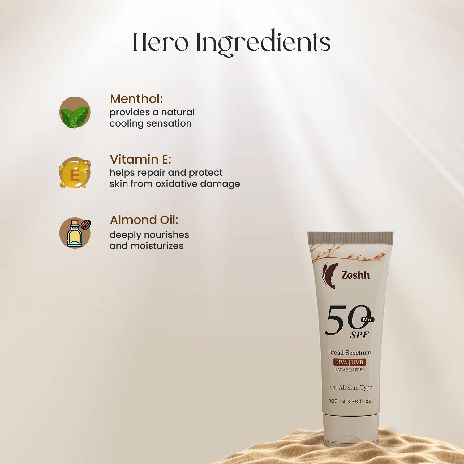 50 SPF Broad Spectrum Sunscreen 