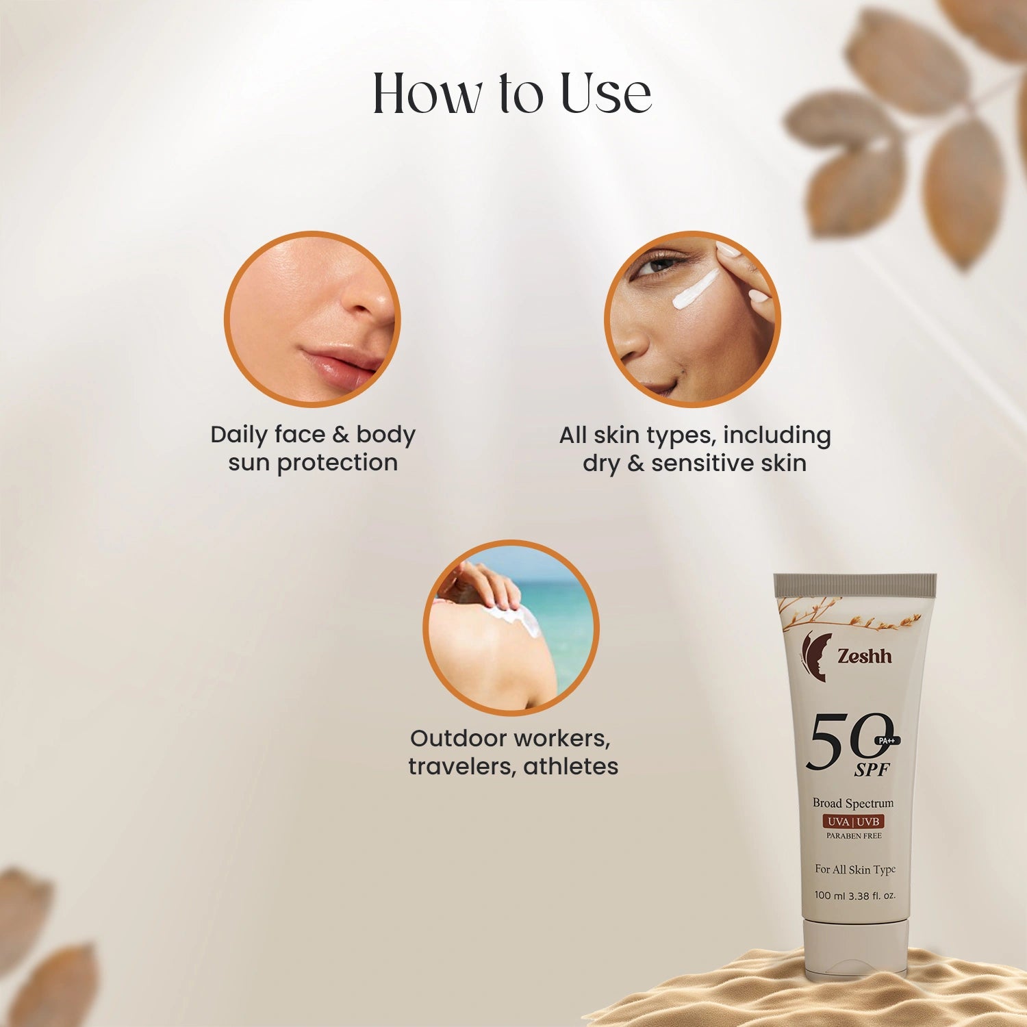 50 SPF Broad Spectrum Sunscreen 