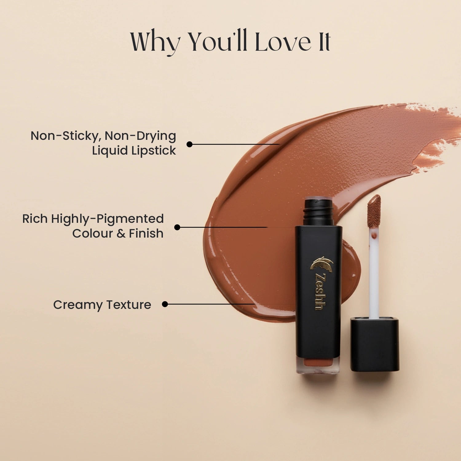 Brown Liquid Lipstick