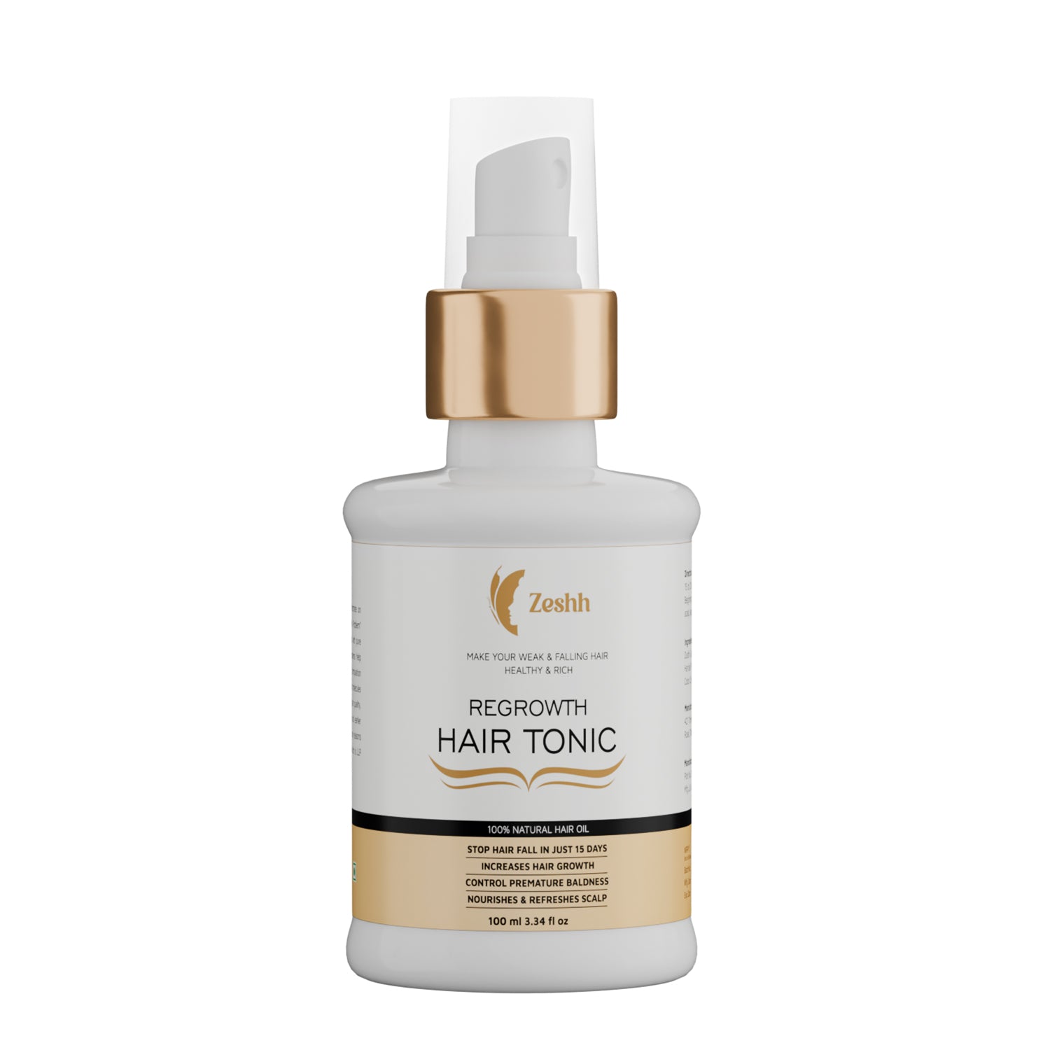 Regrowth Hair Tonic | Stimulates Hair Growth & Reduces Hair Fall Naturally