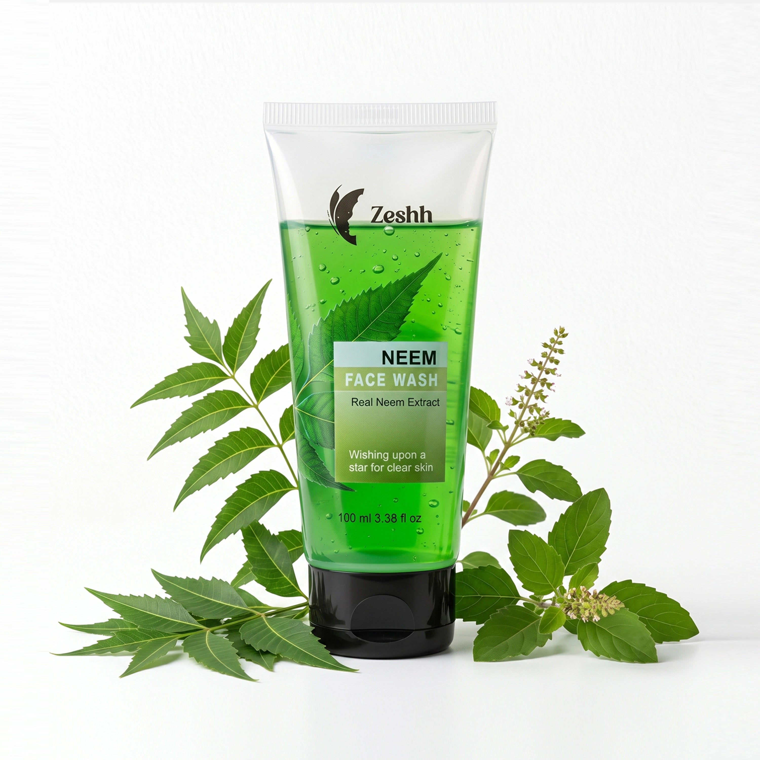Zeshh Neem Face Wash | Real Neem Extract for Clear, Healthy Skin – 100ml