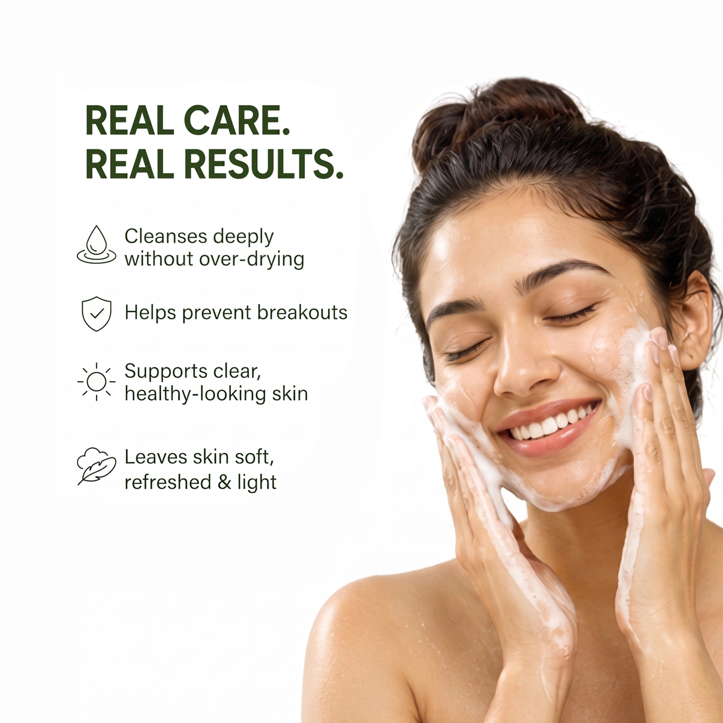 Zeshh Neem Face Wash | Real Neem Extract for Clear, Healthy Skin – 100ml