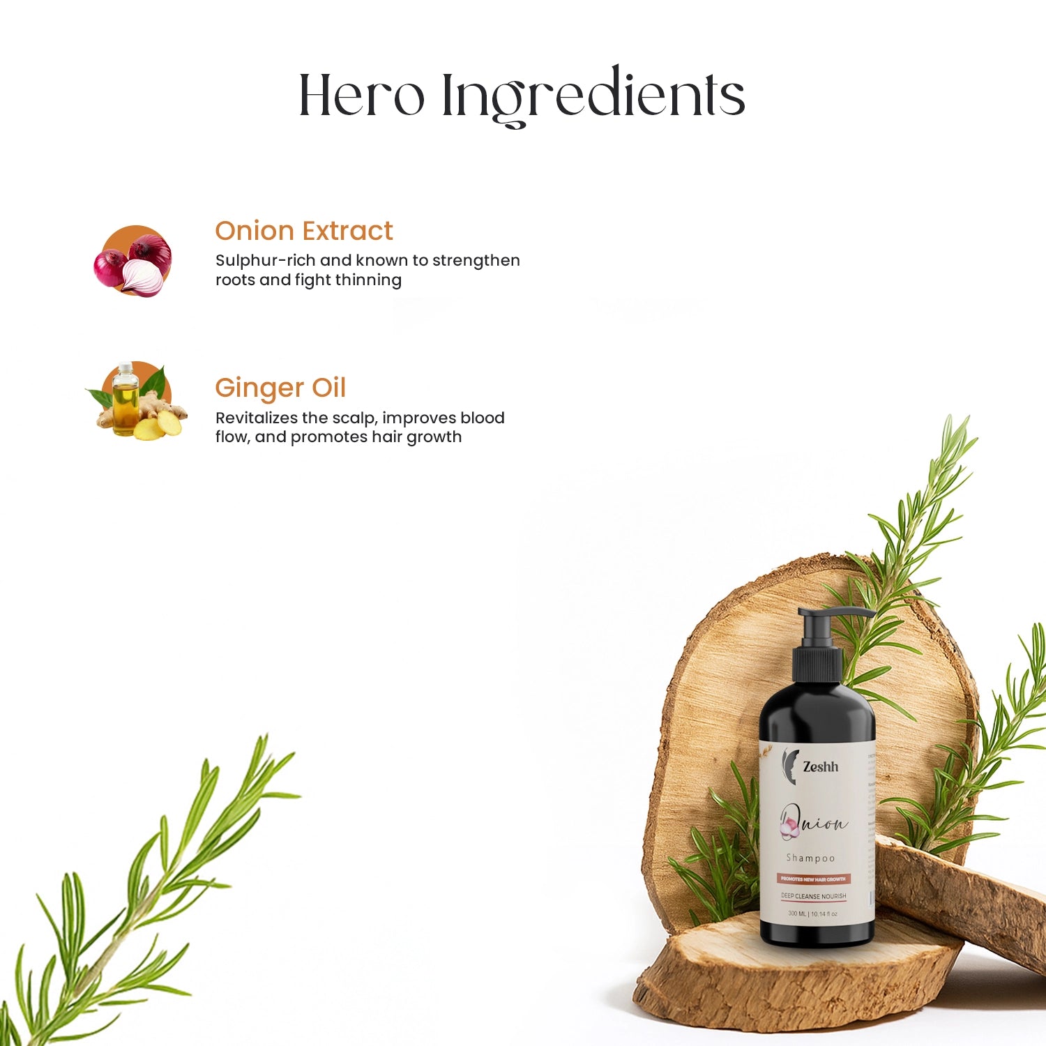 Onion Shampoo for Hair Fall Control & Hair Growth | Strengthen & Nourish Naturally